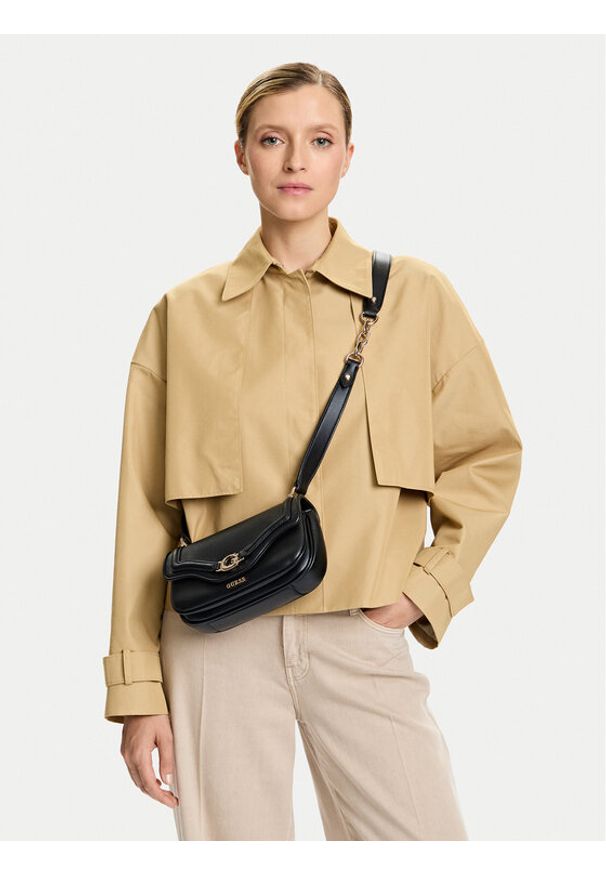 Guess Torebka Dea Mini HWBG79 93790 Czarny. Kolor: czarny. Materiał: skórzane