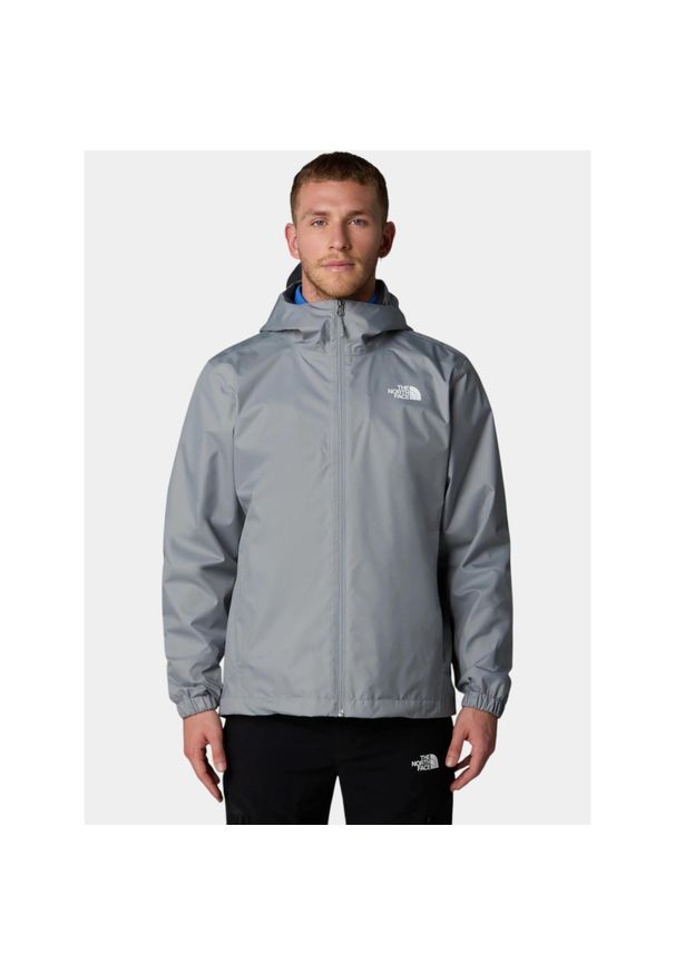 Płaszcz Przeciwdeszczowy Męski The North Face M Quest. Kolor: szary. Materiał: poliester. Sport: turystyka piesza