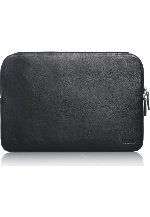 Etui Trunk Leather Sleeve do MacBook 14'' (black). Materiał: mikrofibra, skóra. Styl: biznesowy, elegancki