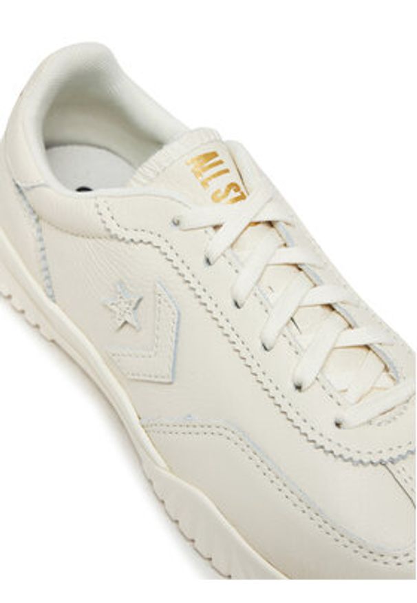 Converse Sneakersy Run Star Trainer Gold A12778C Écru. Materiał: skóra. Sport: bieganie