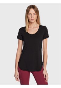 Cotton On T-Shirt 651897 Czarny Relaxed Fit. Kolor: czarny. Materiał: syntetyk