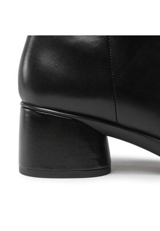 ecco - ECCO Botki Sculpted LX 35 22241301001 Czarny. Kolor: czarny. Materiał: skóra