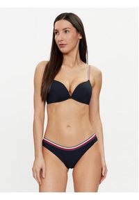 TOMMY HILFIGER - Tommy Hilfiger Góra od bikini UW0UW05372 Granatowy. Kolor: niebieski. Materiał: syntetyk