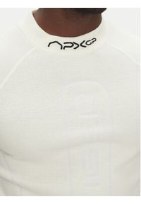 TOMMY HILFIGER - Tommy Hilfiger Longsleeve F1 Movie MW0MW41383 Biały Slim Fit. Kolor: biały. Materiał: bawełna. Długość rękawa: długi rękaw #3
