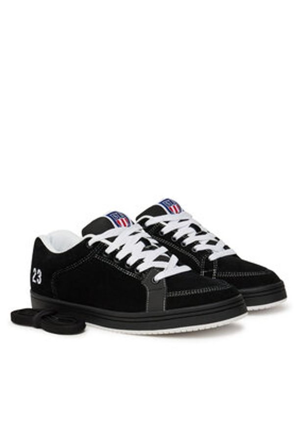 Etnies Sneakersy Sal 23 4102000155 Czarny. Kolor: czarny. Materiał: zamsz, skóra