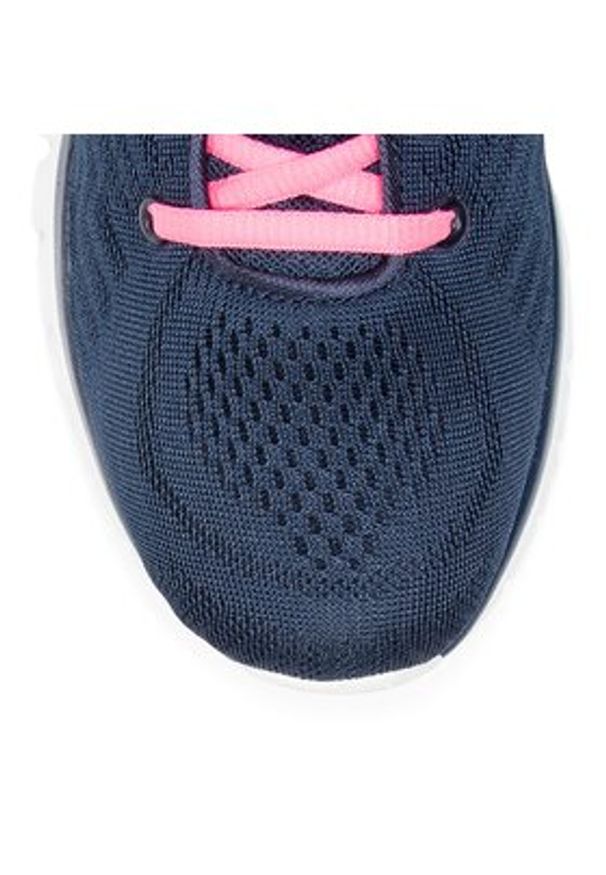 skechers - Skechers Sneakersy Get Connected 12615/NVHP Granatowy. Kolor: niebieski. Materiał: materiał