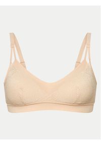 Chantelle Biustonosz braletka Soft Stretch C11GQ9 Beżowy. Kolor: beżowy. Materiał: syntetyk #4