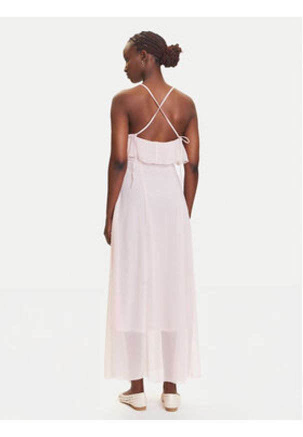 Vero Moda Sukienka wieczorowa Camille 10336405 Różowy Regular Fit. Kolor: różowy. Materiał: syntetyk. Styl: wizytowy