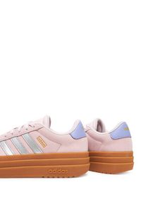 Adidas - adidas Sneakersy VL Court Bold Shoes Kids JQ4556 Różowy. Kolor: różowy. Materiał: zamsz, skóra #4