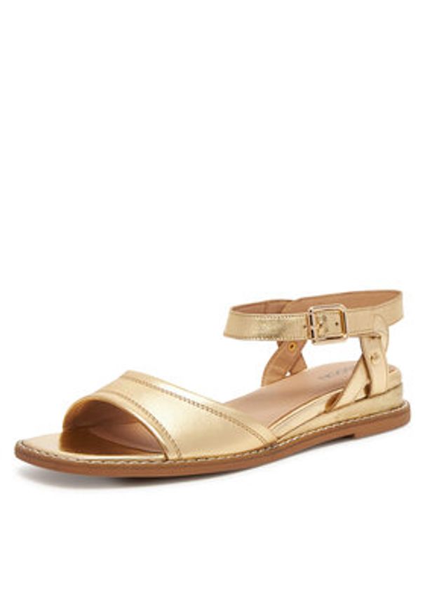 Lasocki Sandały WI33-CS853-HM-03 Złoty. Kolor: złoty. Materiał: skóra