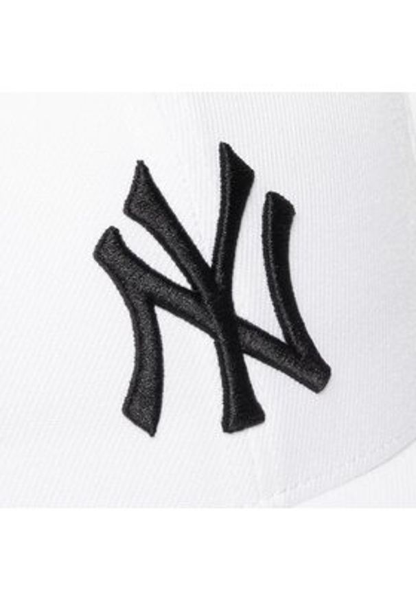 47 Brand Czapka z daszkiem Mlb New York Yankees B-MVPSP17WBP-WH Biały. Kolor: biały. Materiał: materiał