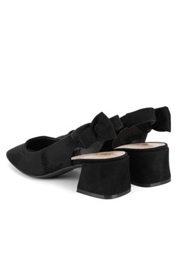Clara Barson Sandały LH2002-2 Czarny. Kolor: czarny. Materiał: materiał