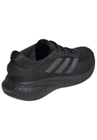 Adidas - Buty do biegania adidas SuperNova M GW9087 czarne. Kolor: czarny. Materiał: syntetyk, tkanina. Szerokość cholewki: normalna