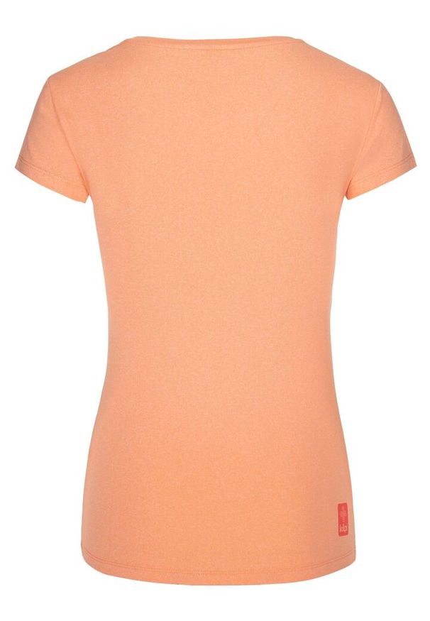 Koszulka techniczna damska Kilpi LISMAIN-W. Kolor: pomarańczowy. Sport: turystyka piesza