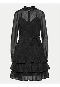 Silvian Heach Sukienka koszulowa PGA22335VE Czarny Regular Fit. Kolor: czarny. Materiał: syntetyk. Typ sukienki: koszulowe #4