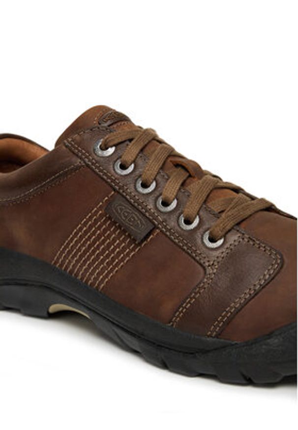 keen - Keen Półbuty Austin 1007722 Brązowy. Kolor: brązowy. Materiał: skóra