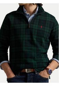 Polo Ralph Lauren Sweter 710981459001 Zielony Regular Fit. Typ kołnierza: polo. Kolor: zielony. Materiał: bawełna