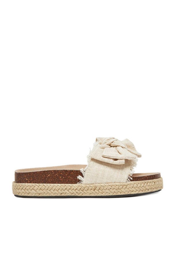 DeeZee Espadryle 92529 Beżowy. Kolor: beżowy. Materiał: materiał
