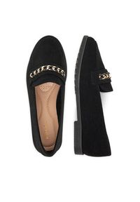 DeeZee Loafersy XWH5-5 Czarny. Kolor: czarny. Materiał: materiał
