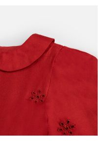 COCCODRILLO - Coccodrillo Sukienka elegancka ZC3128101EBG Czerwony Regular Fit. Kolor: czerwony. Materiał: wiskoza. Styl: elegancki