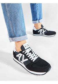 Armani Exchange Sneakersy XUX017 XCC68 K489 Czarny. Kolor: czarny. Materiał: materiał #6