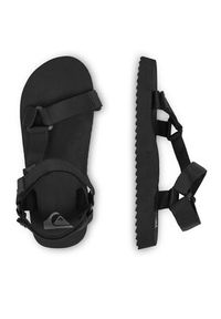 Quiksilver Sandały 808417 Czarny. Kolor: czarny. Materiał: materiał #3