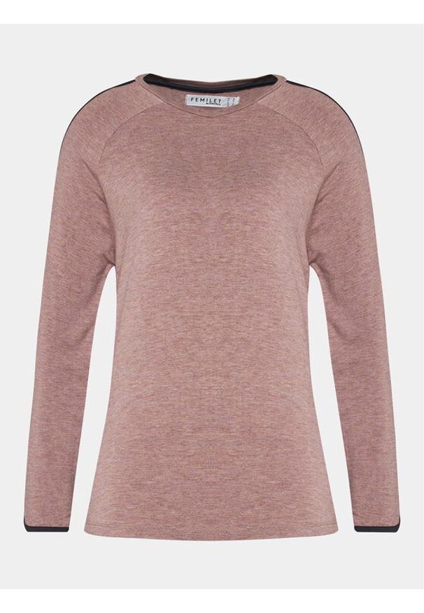 Femilet by Chantelle Koszulka piżamowa Mabel FN8120-02R Różowy Regular Fit. Kolor: różowy. Materiał: wiskoza