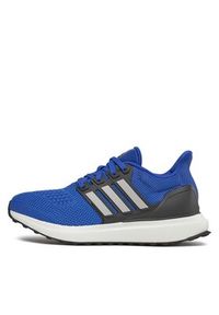 Adidas - adidas Sneakersy Ubounce Dna J IG1525 Niebieski. Kolor: niebieski. Materiał: materiał, mesh
