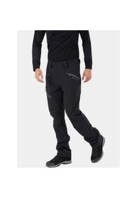 FUNDANGO - Spodnie Softshellowe Męskie Fundango Rob. Kolor: czarny. Sezon: lato. Sport: turystyka piesza, narciarstwo, snowboard