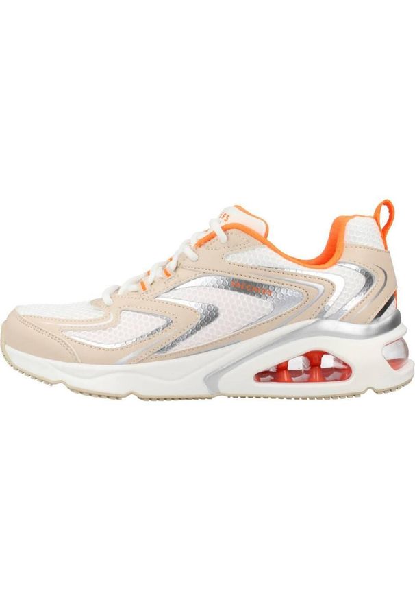 skechers - Tenisówki Skechers Model Tres-air Kolor Pomarańczowy. Kolor: pomarańczowy. Materiał: materiał, syntetyk. Sport: turystyka piesza