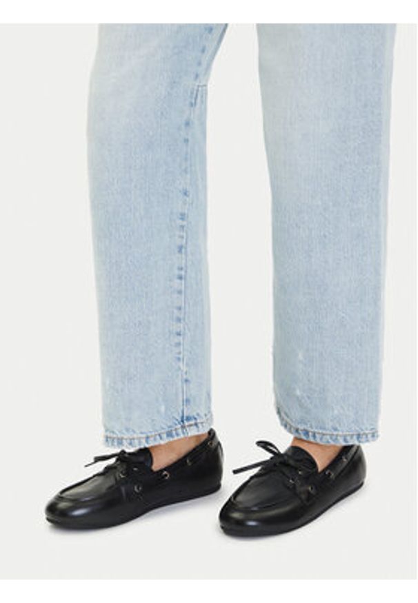 Jenny - JENNY Półbuty CEO-5666-2 Czarny. Kolor: czarny. Materiał: materiał