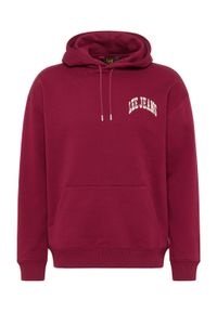 Lee - LEE MĘSKA BLUZA VARSITY HOODIE PORT 112341673