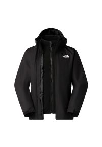 Kurtka męska The North Face 3 in 1 Quest Dry Vent Triclimate 0A8G0SJK31 - czarna. Kolor: czarny. Materiał: materiał, polar, poliester. Sezon: zima #1