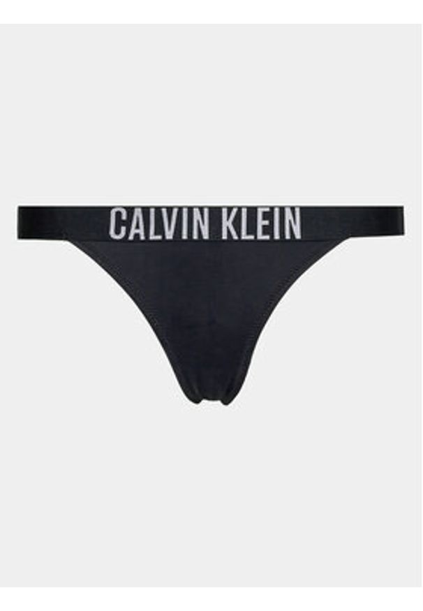 Calvin Klein Swimwear Dół od bikini Brazilian KW0KW01984 Czarny. Kolor: czarny. Materiał: syntetyk