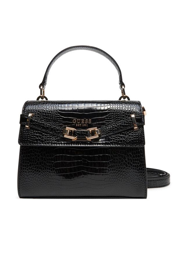 Guess Torebka HWCG95 27200 Czarny. Kolor: czarny. Materiał: skórzane