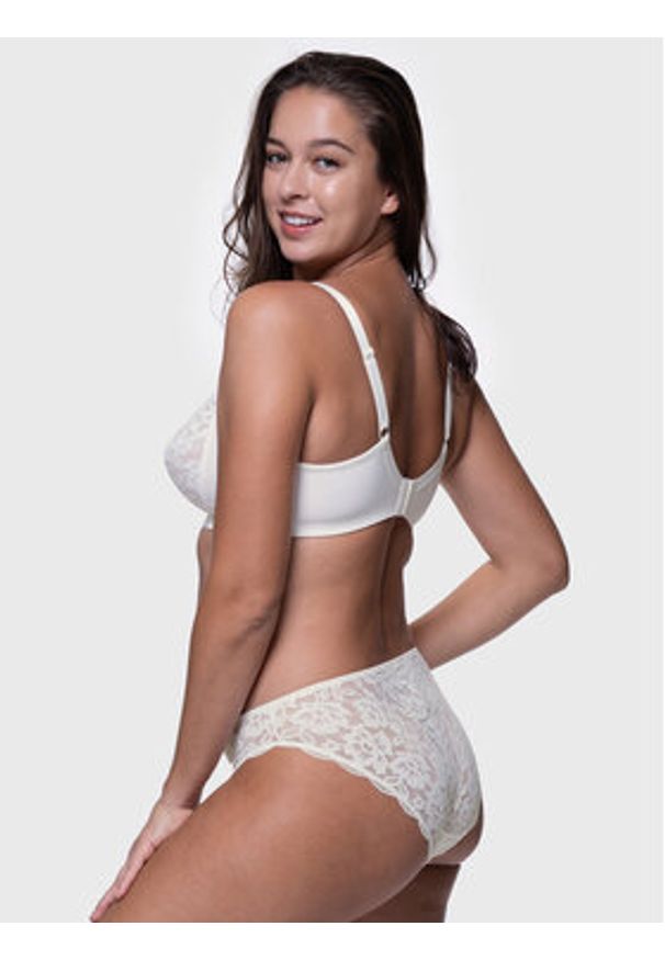 Dorina Biustonosz z fiszbiną Rosa D001652LA084 Beżowy. Kolor: beżowy. Materiał: syntetyk