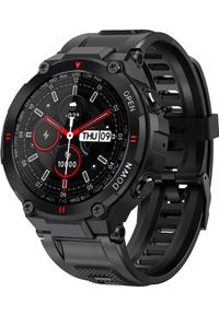 Smartwatch Rubicon RNCE73 Czarny (RNCE73BIBX01AX). Rodzaj zegarka: smartwatch. Kolor: czarny