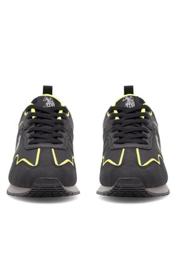 U.S. Polo Assn. Sneakersy TABRY002M/CTH2 Czarny. Kolor: czarny. Materiał: materiał