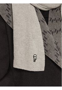 Karl Lagerfeld - KARL LAGERFELD Szalik 246W3306 Szary. Kolor: szary. Materiał: poliamid, materiał #3