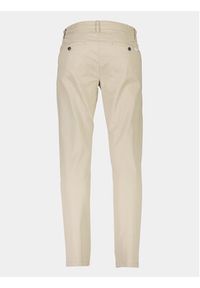 Lindbergh Chinosy 30-005044 Beżowy Slim Fit. Kolor: beżowy. Materiał: bawełna #3