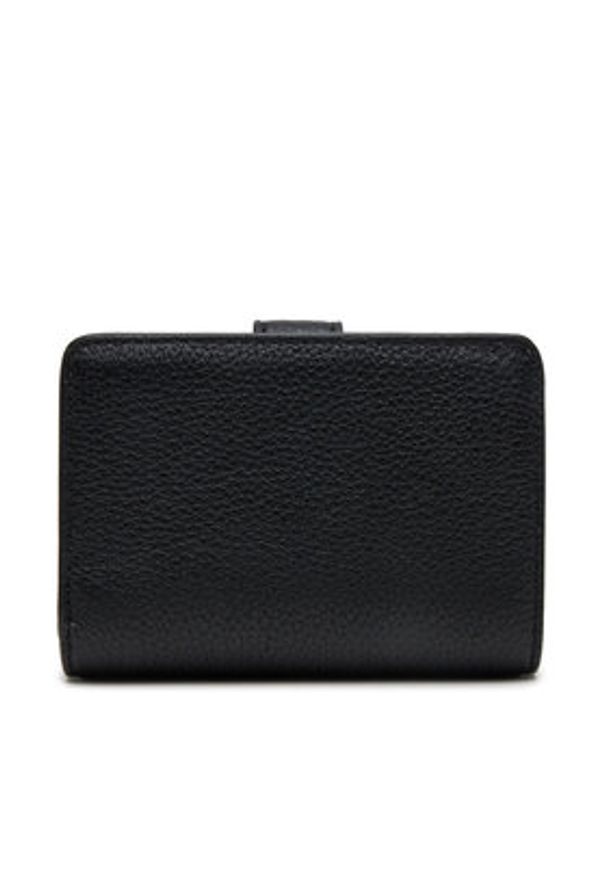 MICHAEL Michael Kors Mały Portfel Damski 32S5GETD1L Czarny. Kolor: czarny. Materiał: skóra