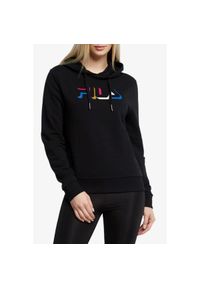 Damska bluza z kapturem Fila Bertiogo. Typ kołnierza: kaptur. Kolor: czarny #1