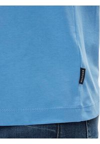 TOMMY HILFIGER - Tommy Hilfiger T-Shirt Stripe Chest MW0MW34428 Niebieski Regular Fit. Kolor: niebieski. Materiał: bawełna #4