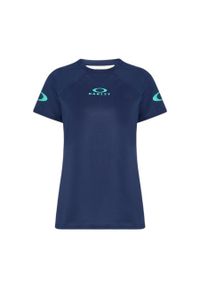 Oakley Koszulka Free Ride Jersey Foa500568-6Le. Kolor: niebieski. Materiał: jersey