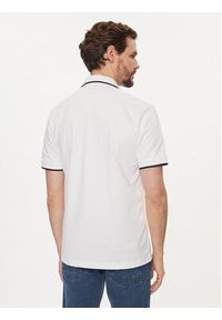 BOSS - Boss Polo Passertip 50507699 Biały Slim Fit. Typ kołnierza: polo. Kolor: biały. Materiał: bawełna #5