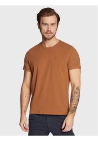 Blend T-Shirt Dinton 20714824 Pomarańczowy Regular Fit. Kolor: pomarańczowy. Materiał: bawełna