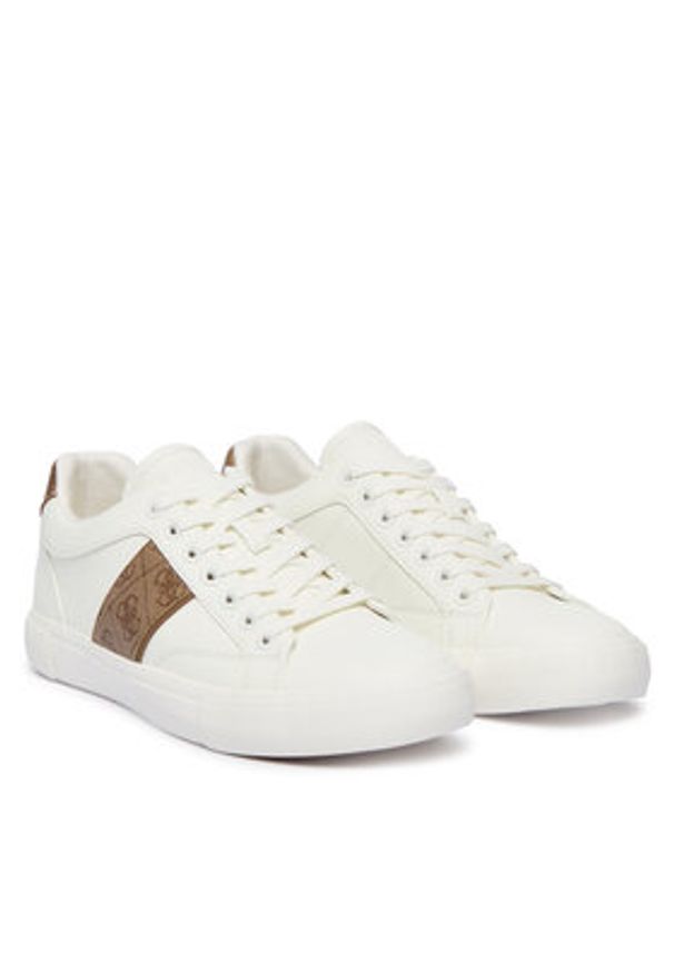 Guess Sneakersy FMTCRI FAL12 Biały. Kolor: biały. Materiał: skóra