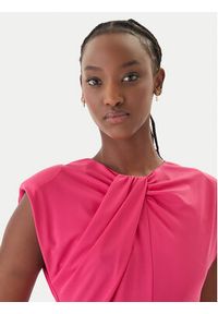 Fracomina Sukienka koktajlowa FS26SD2008W62601 Różowy Slim Fit. Kolor: różowy. Materiał: syntetyk. Styl: wizytowy #3