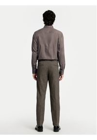 Selected Homme Koszula 16090212 Szary Slim Fit. Kolor: szary. Materiał: bawełna #4