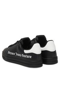 Versace Jeans Couture Sneakersy 80YA3SKC Czarny. Kolor: czarny. Materiał: skóra #4
